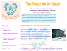 Tablet Screenshot of corpsdemichael.org